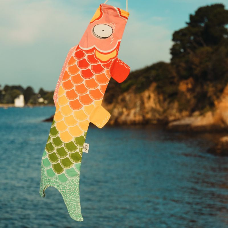 Koinobori Arcoíris - 70 cm