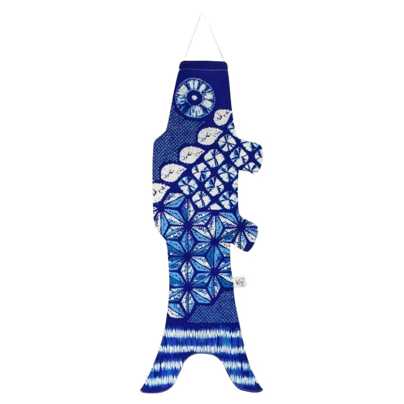 Koinobori Shibori Índigo - 70 cm