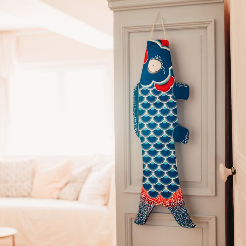 Koinobori Tradicional Azul - 70 cm