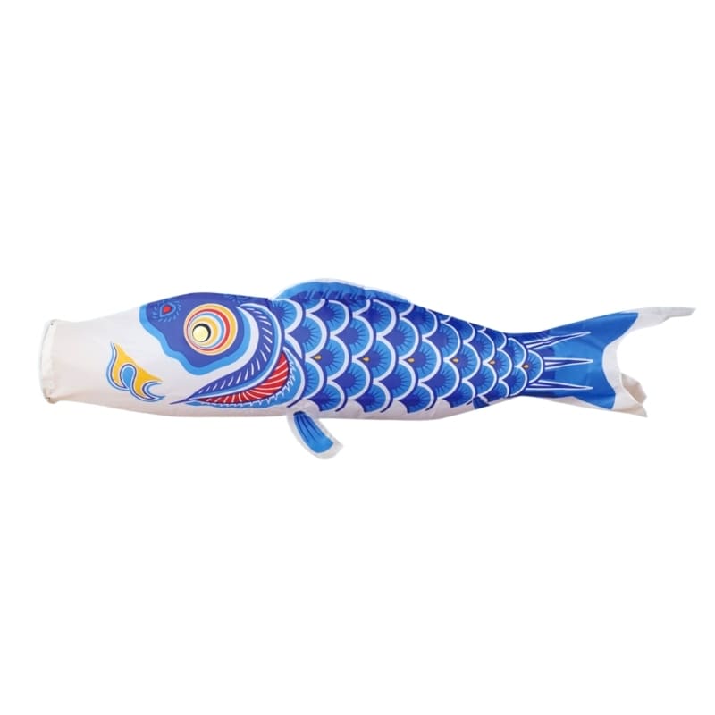 Koinobori Tradicional Japonés Azul - 150 cm