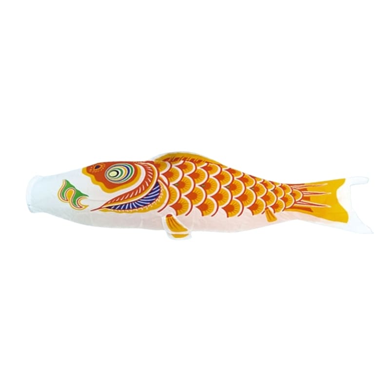 Koinobori Tradicional Japonés Naranja - 150 cm