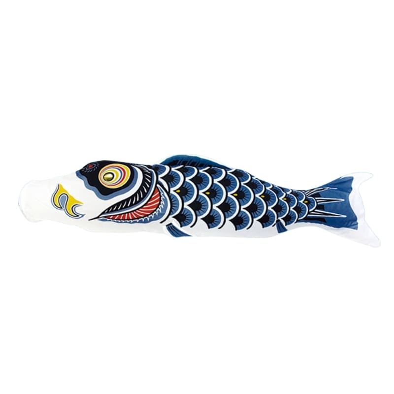 Koinobori Tradicional Japonés Negro - 150 cm