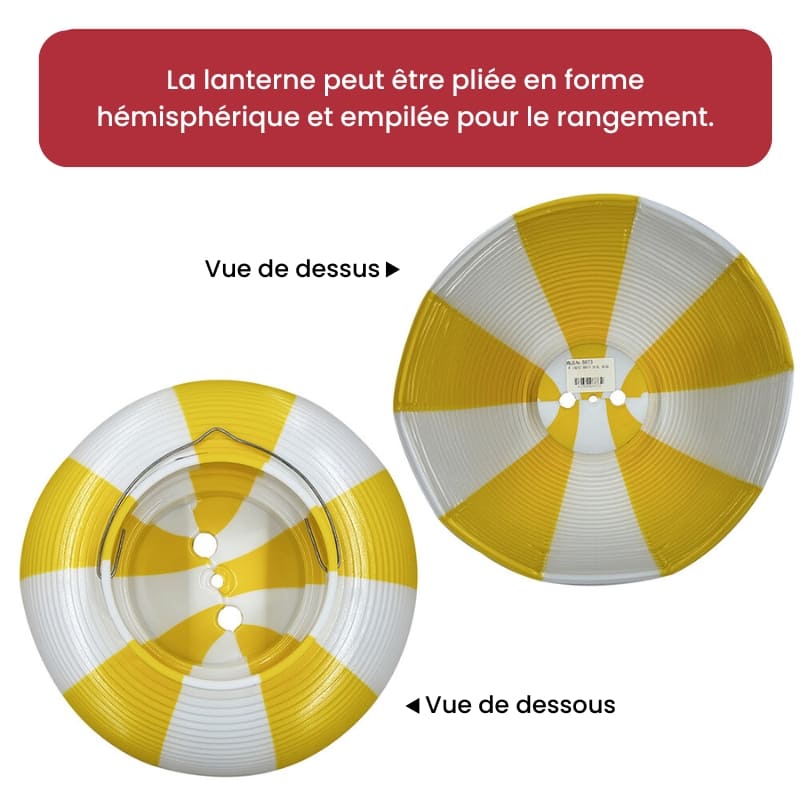Lanterne Japonaise Chochin Jaune