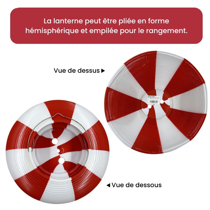 Lanterne Japonaise Chochin Rouge