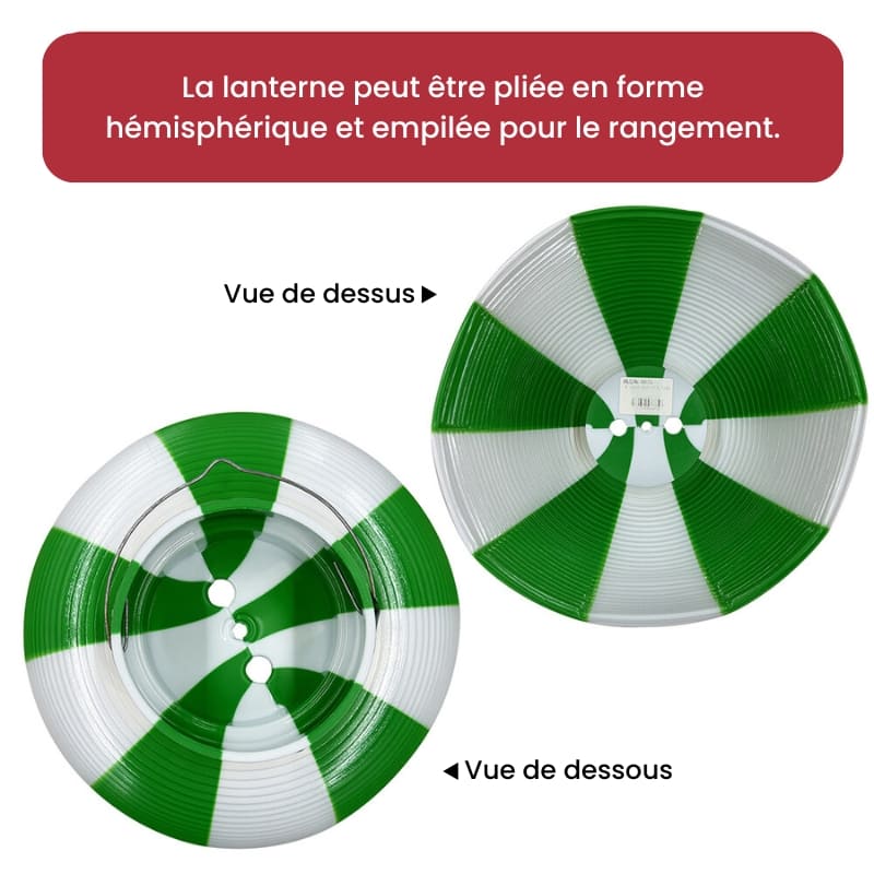 Lanterne Japonaise Chochin Verte