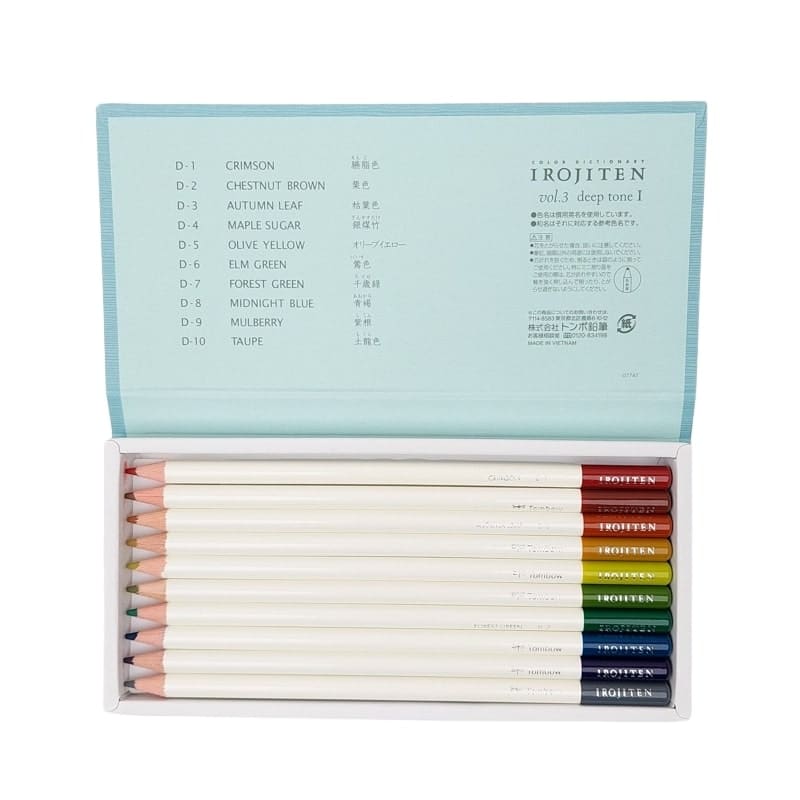 Lápices de Colores Japoneses Irojiten Tomo 1