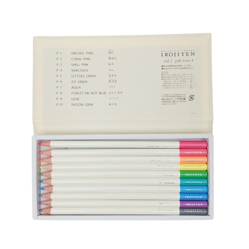 Lápices de Colores Japoneses Irojiten Tomo 1