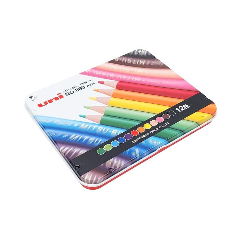 Lápices de Colores Japoneses Uni Mitsubishi 880 Mini
