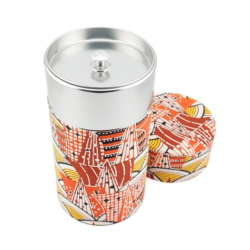 Lata de Té Japonesa Retro