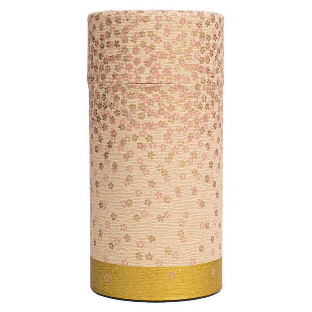 Lata de Té Japonesa de Washi - Hanazono Rosa