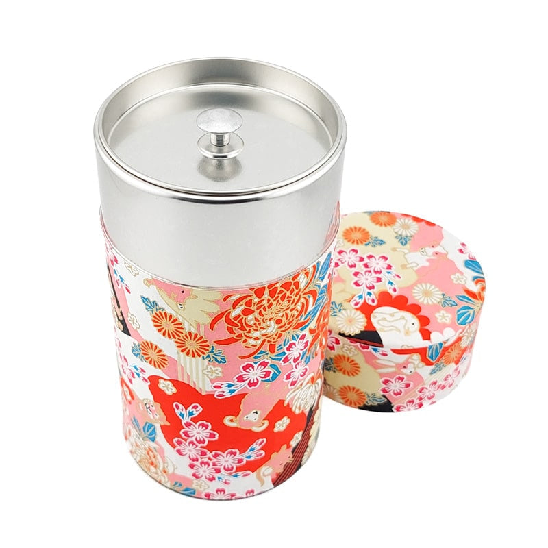 Lata de Té Japonesa Zodiaco