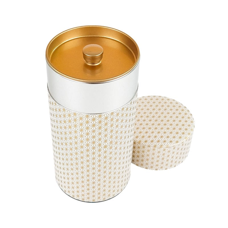 Lata de Té Washi Asanoha