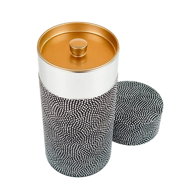 Lata de Té Washi Same Komon