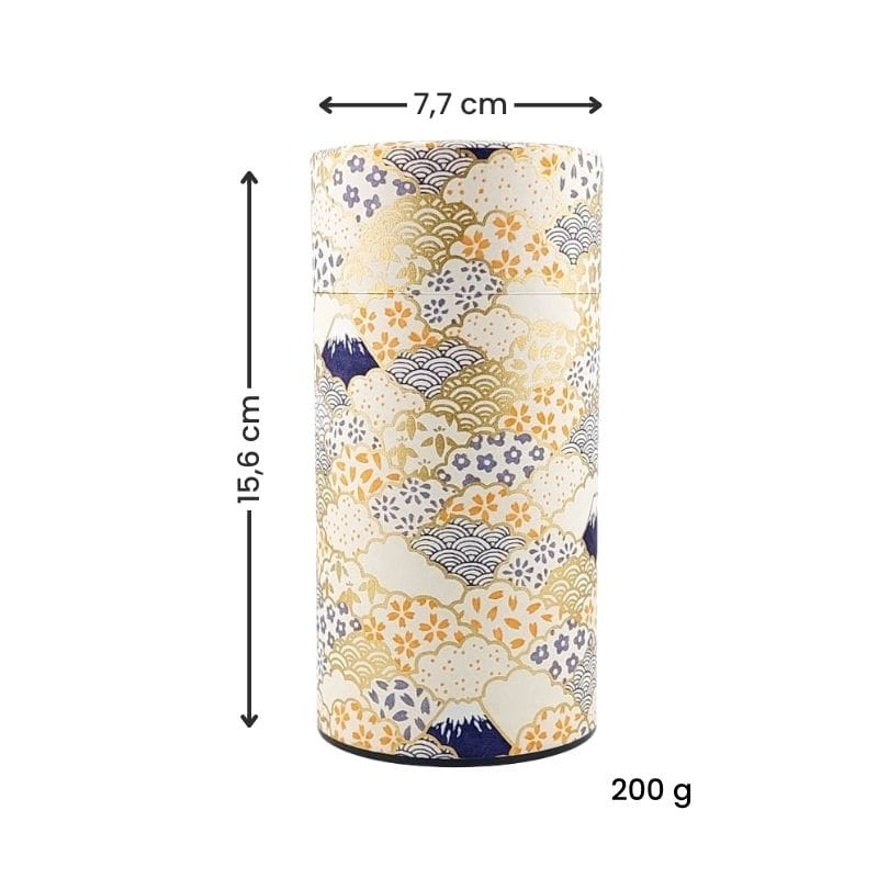 Lata de Té Yuzen Washi