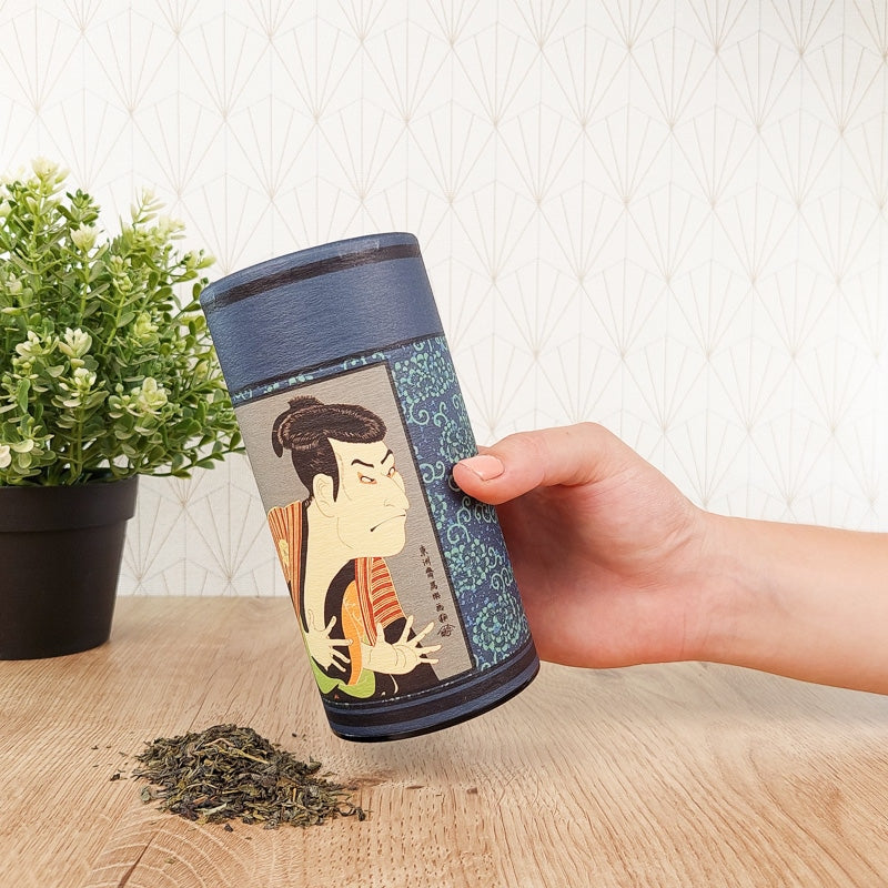 Lata de Té Japonesa Ukiyo-e