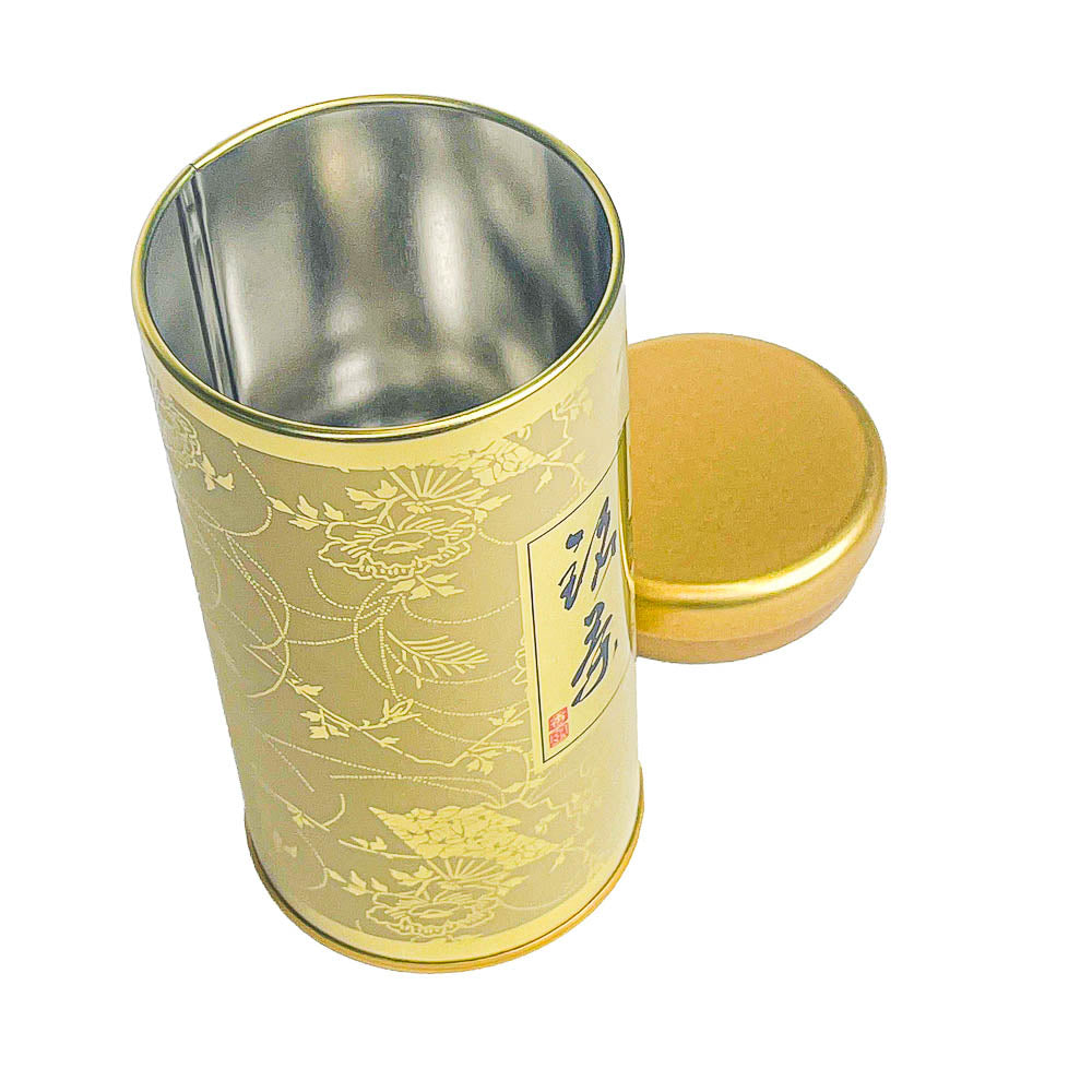 Lata para Té Japonesa - Gentaku Dorada