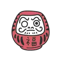 Linterna china de cerámica rosa con interior negro y caracteres rojos '福'.