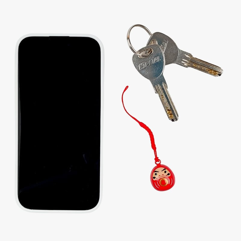 Llavero Daruma Cascabel