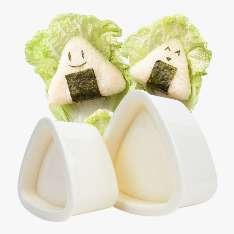 Lote 2 Moldes Japoneses para Onigiri