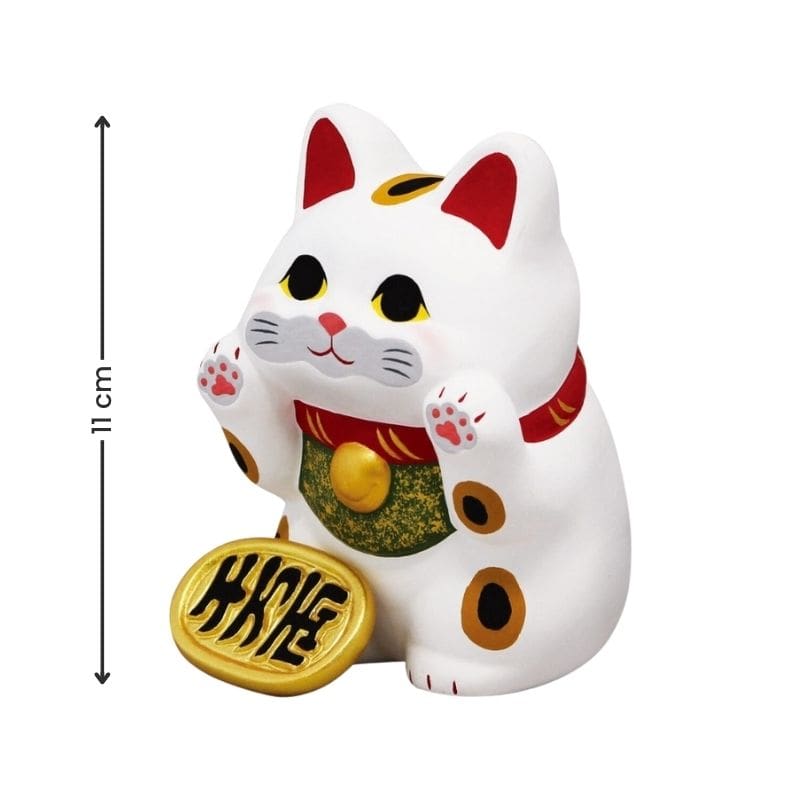 Maneki Neko Kawaii Blanco