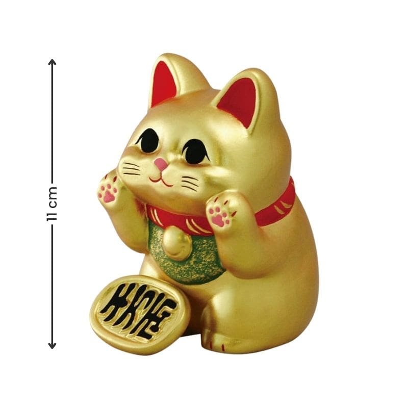 Maneki Neko Kawaii Dorado