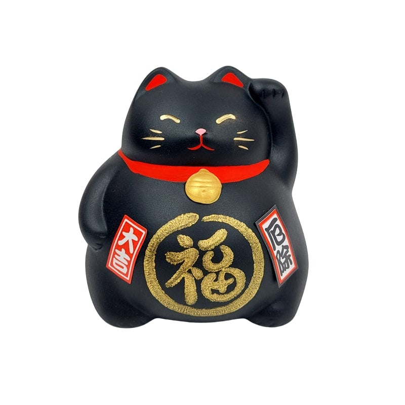 Maneki Neko Marufuku Negro