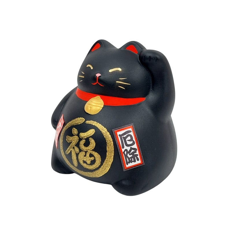 Maneki Neko Marufuku Negro