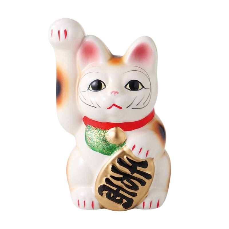Maneki Neko Pata Derecha Levantada - 14 cm
