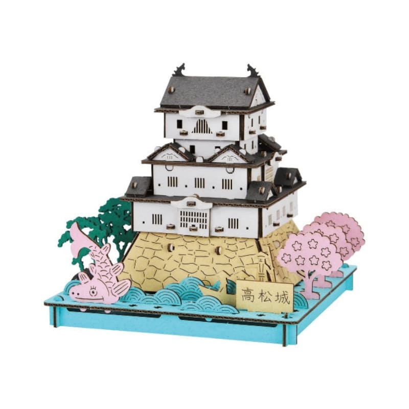 Maqueta Japonesa Mini - Castillo de Takamatsu
