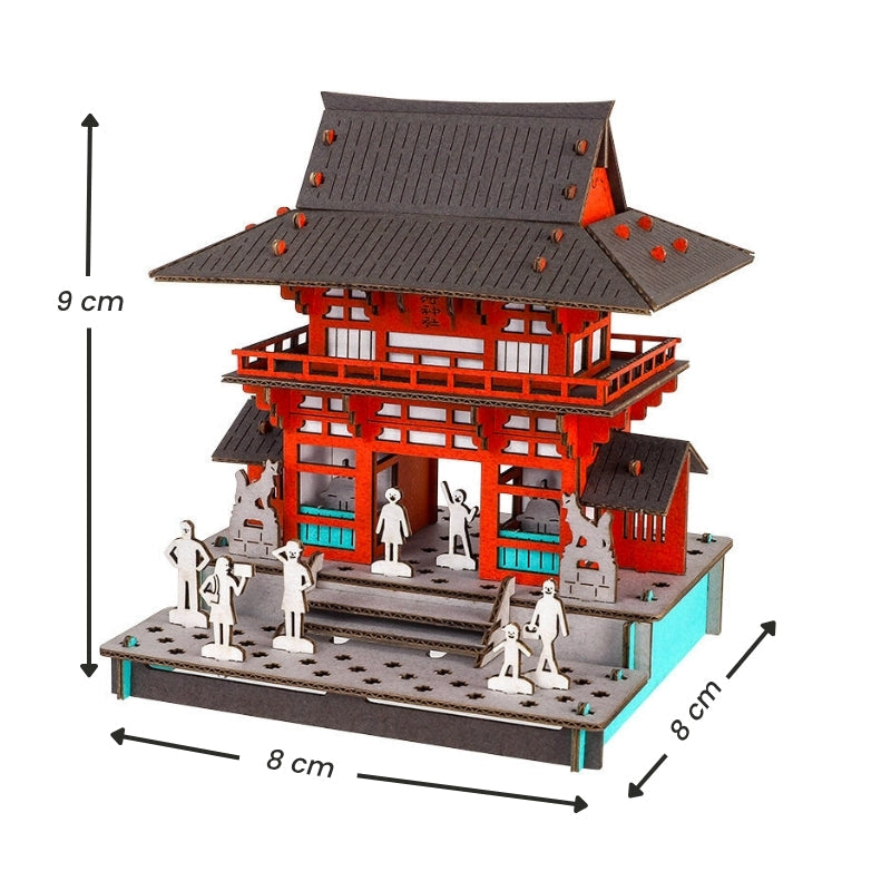 Maqueta Japonesa Mini - Puerta Rōmon del Santuario Inari