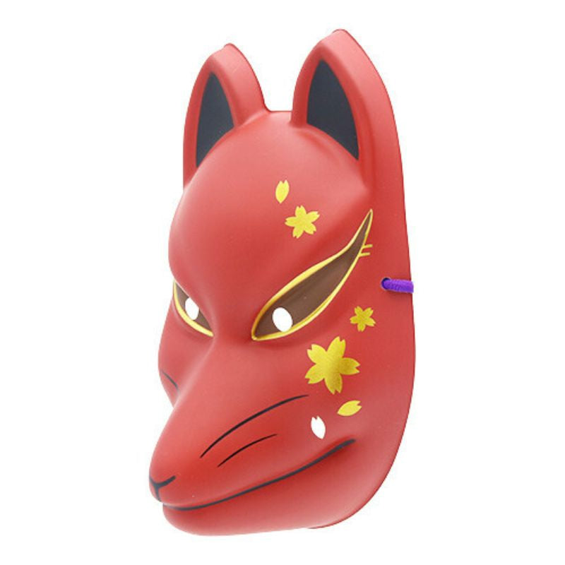 Máscara de zorro rojo Kitsune