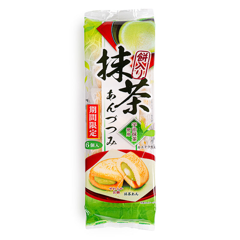 Matcha relleno japonés de Castella de Uji & Mochi