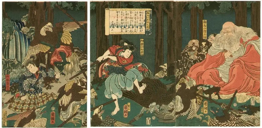 minamoto no yoshitsune y sojobo