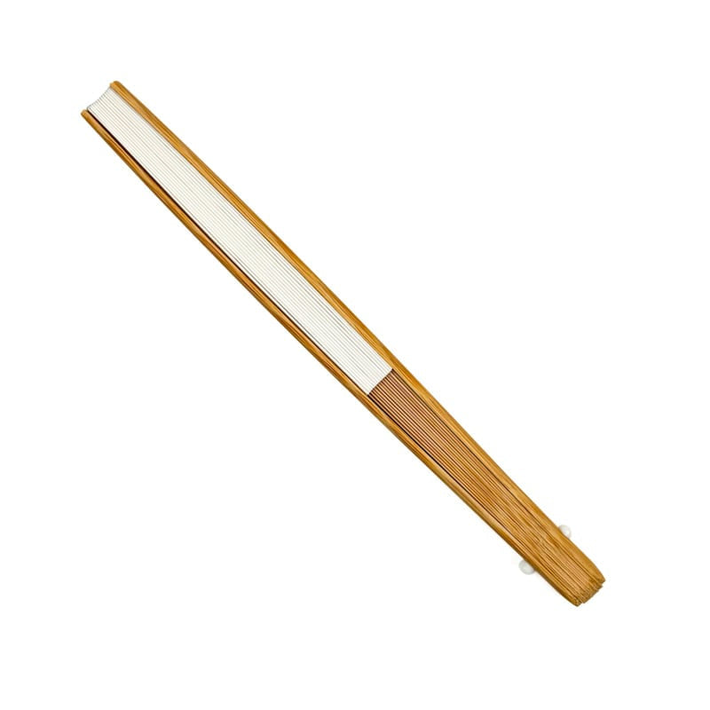 Mini Abanico Japonés Blanco