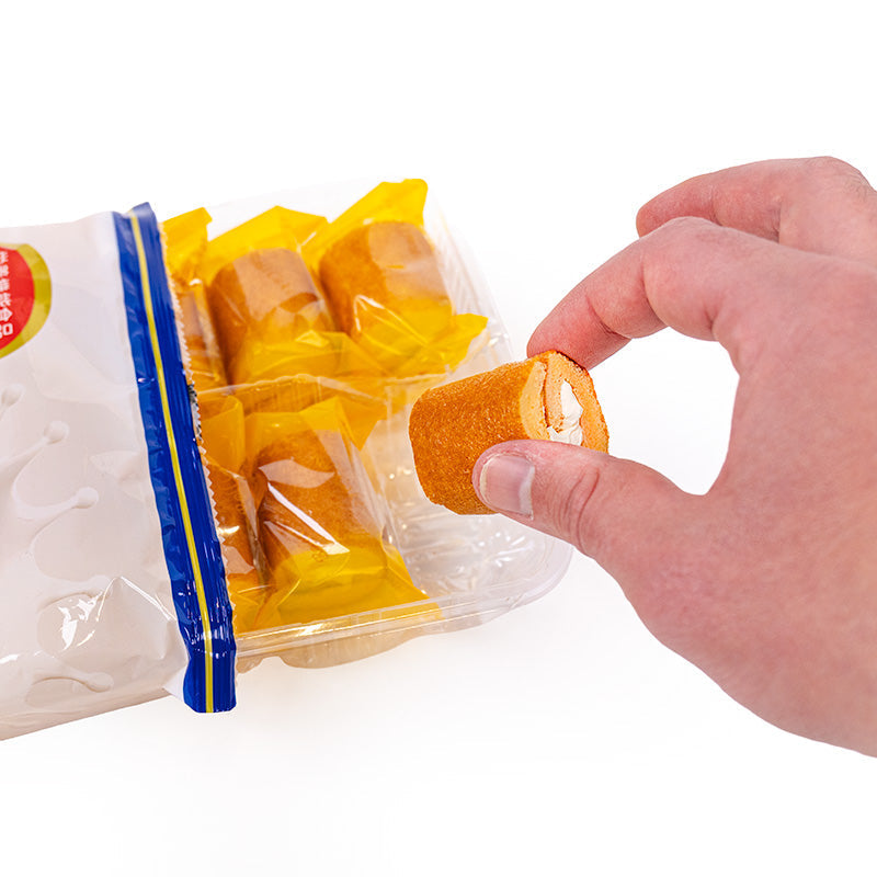 Mini Bizcochos Enrollados – Leche de Hokkaido