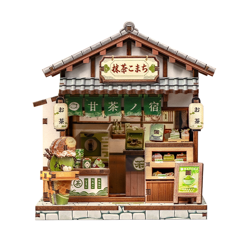 Mini Casa Japonesa De Madera Kyoto Matcha Cottage
