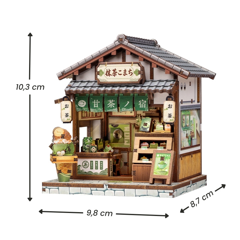 Mini Casa Japonesa De Madera Kyoto Matcha Cottage