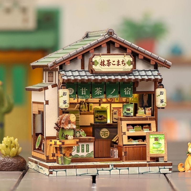 Mini Casa Japonesa De Madera Kyoto Matcha Cottage