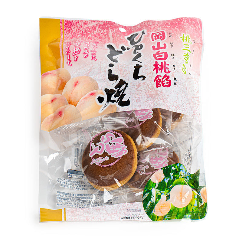 Mini Dorayaki de melocotón japonés