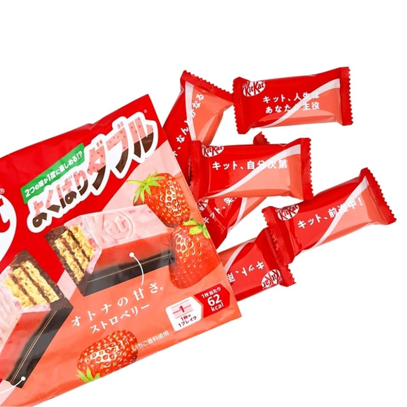 Mini KitKat Fresa y Chocolate