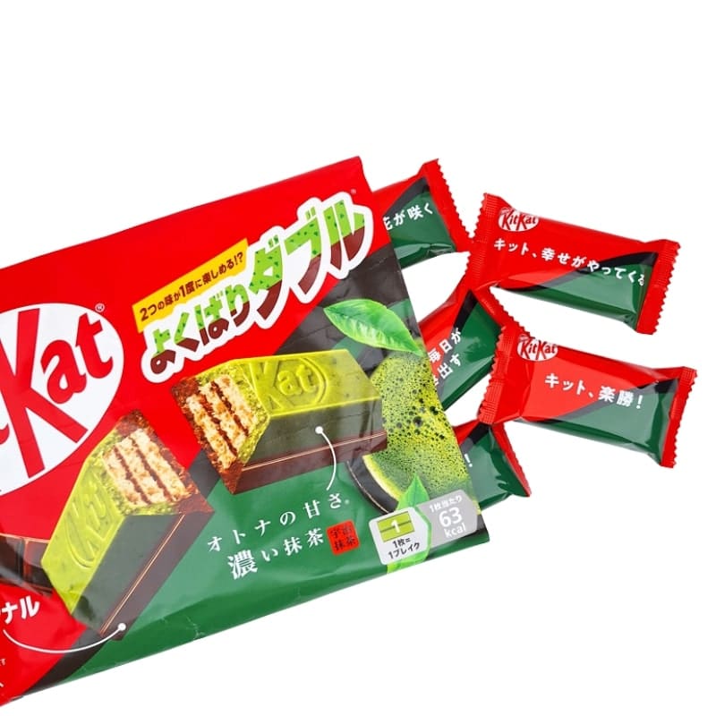Mini KitKat Matcha y Chocolate