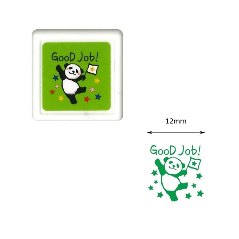 Mini Sello Panda Japonés Good Job