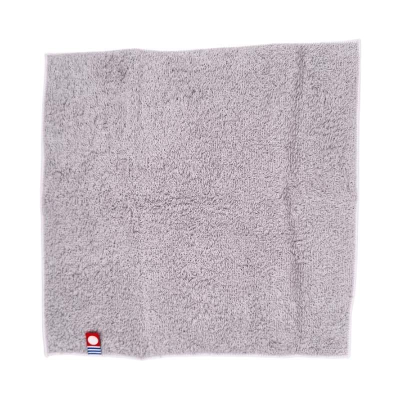 Mini Toalla Japonesa Reversible Gris