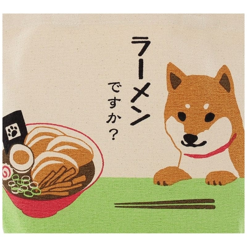 Mini Tote Bag Ramen y Shiba