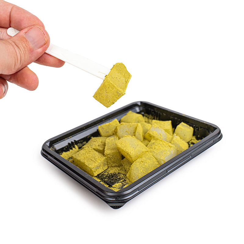 Mochi warabi con matcha