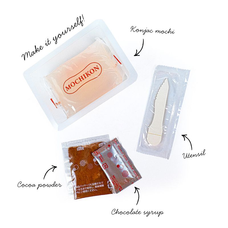 Mochikon Gelatina de Konjac – Doble Chocolate