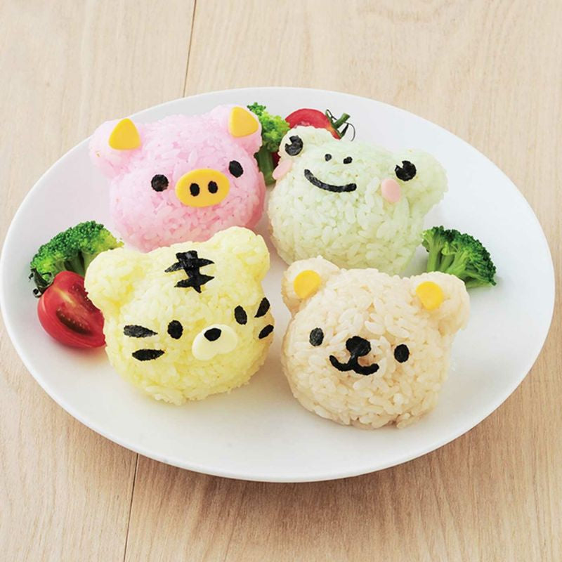 Molde Onigiri Animales Kawaii
