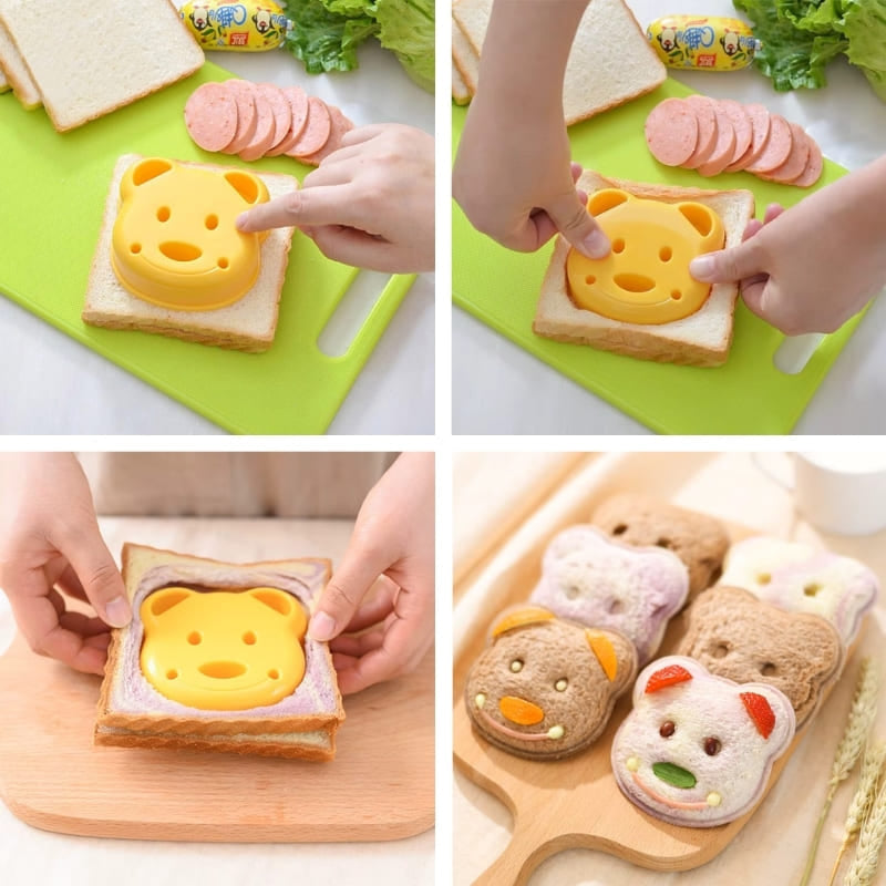 Molde para Sandwich Oso Sando