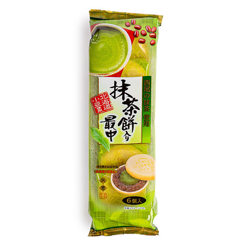 Monaka de Matcha y Anko