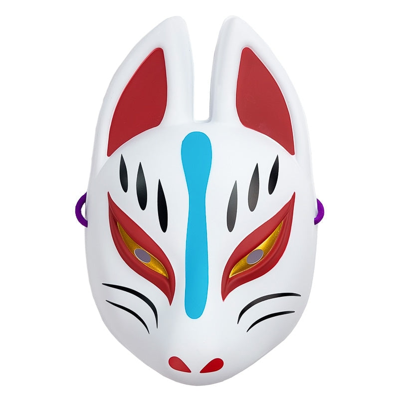 Máscara Japonesa Kitsune Blanca